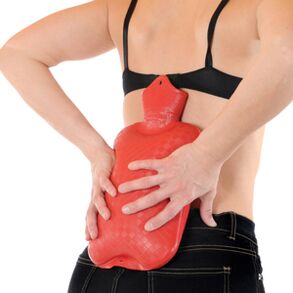 ogrevanje spodnjega dela hrbta proti bolečinam