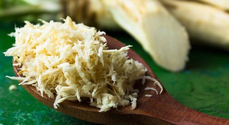 koren hrena za zdravljenje artroze